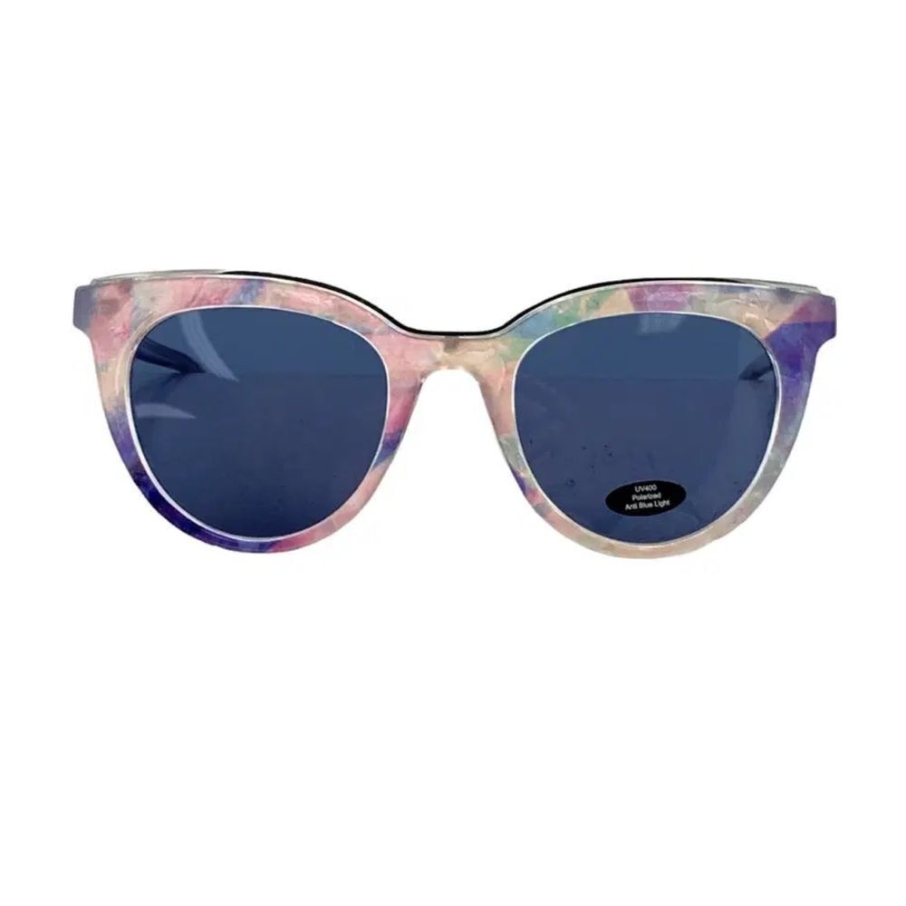 Prive Revaux The Kiki Polarized Sunglasses Pastel Rainbow Tie Dye